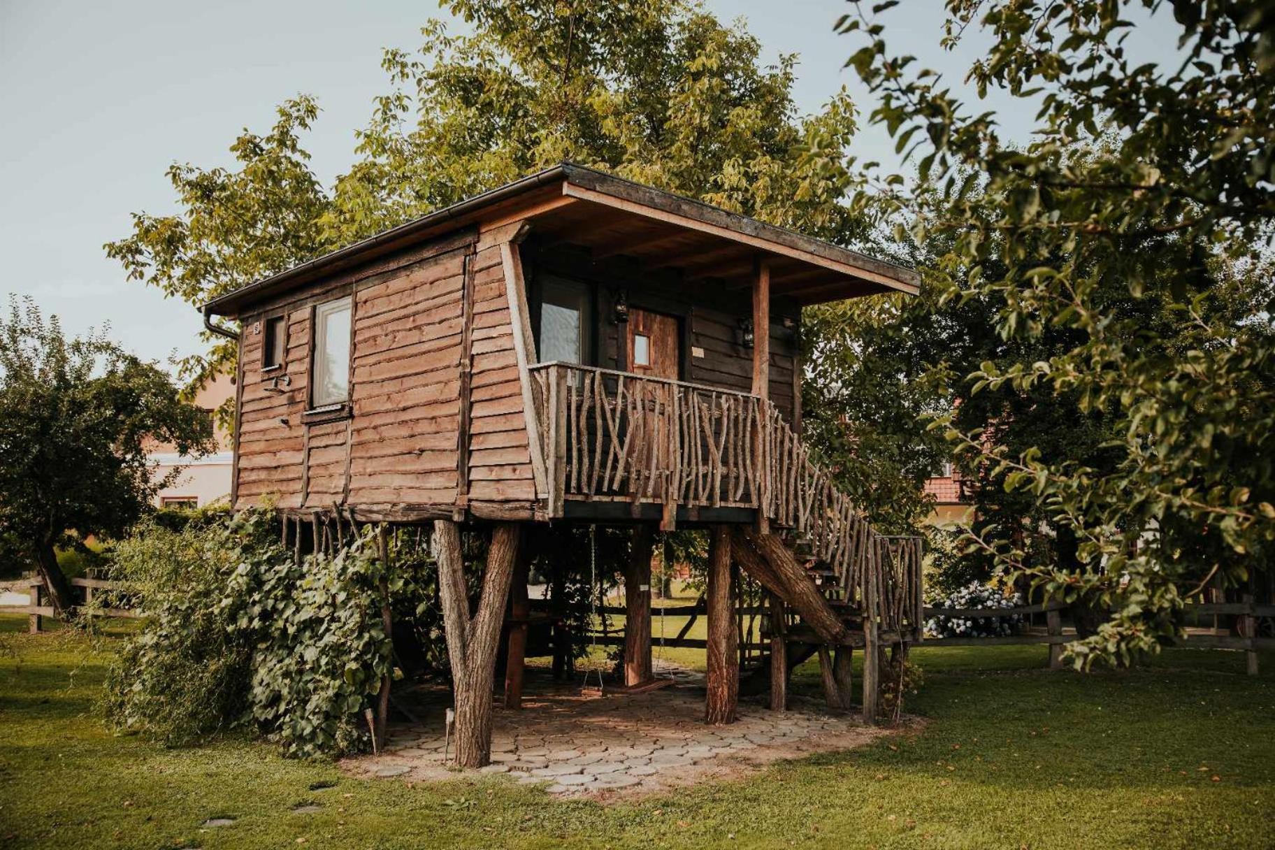 Treehouse Drevesna Hiska Strkovo Gnezdo Ranc Jures Hotel Ljutomer Exterior foto